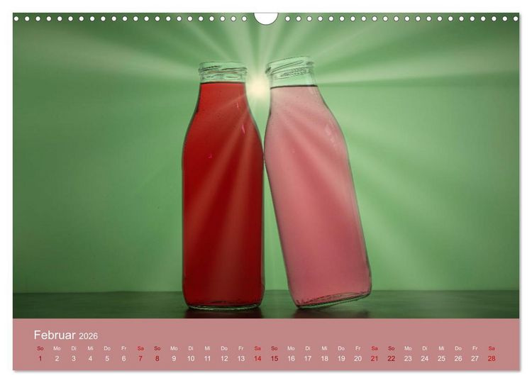 Produktbild: Die gute alte Milchflasche (Wandkalender 2026 DIN A3 quer), CALVENDO Monatskalender