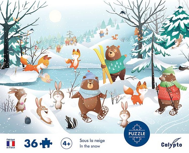 Produktbild: CALYPTO - Tiere im Winter 36 Teile