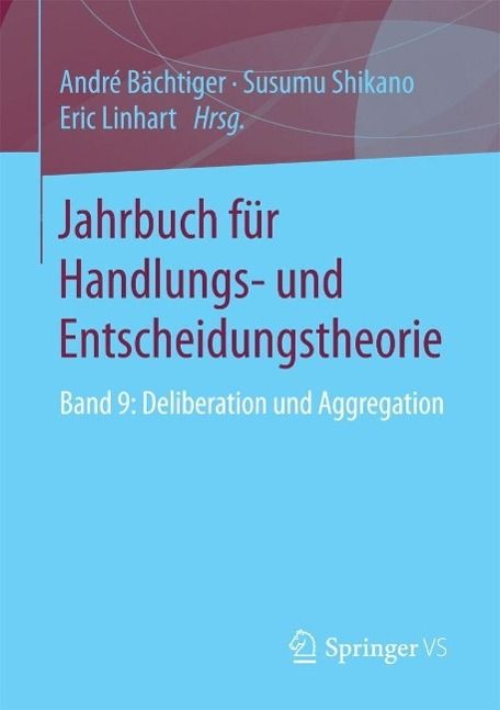 Produktbild: Jahrbuch f&uuml;r Handlungs- und Entscheidungstheorie