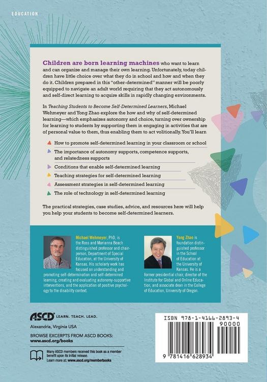 Produktbild: Teaching Students to Become Self-Determined Learners