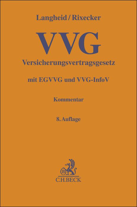 Produktbild: Versicherungsvertragsgesetz. VVG