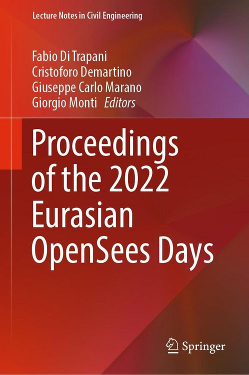 Produktbild: Proceedings of the 2022 Eurasian OpenSees Days