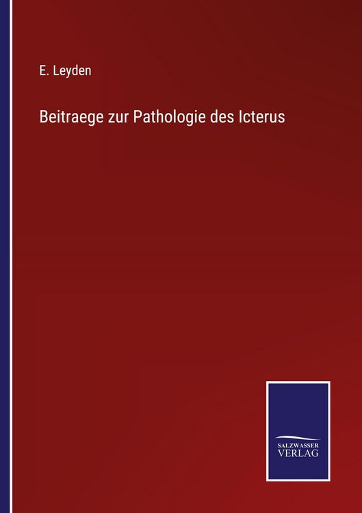 Produktbild: Beitraege zur Pathologie des Icterus