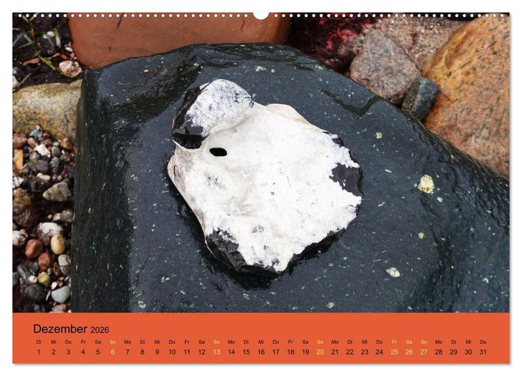 Produktbild: EIN STEIN SEIN (Wandkalender 2026 DIN A2 quer), CALVENDO Monatskalender