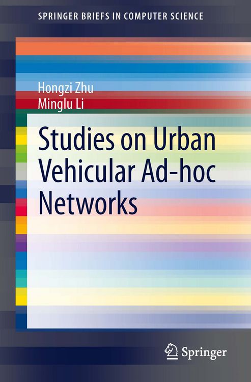 Produktbild: Studies on Urban Vehicular Ad-hoc Networks