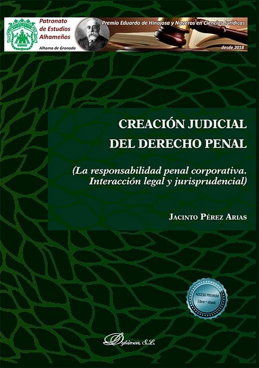 Produktbild: Creaci&oacute;n judicial del derecho penal