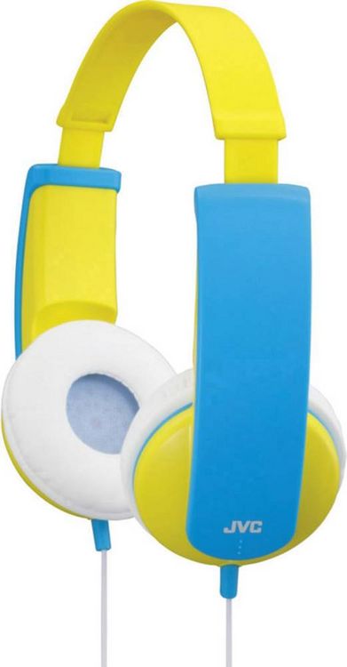 Produktbild: JVC HA-KD5-Y-EF - Kinder Stereokopfh&ouml;rer - Gelb / Blau