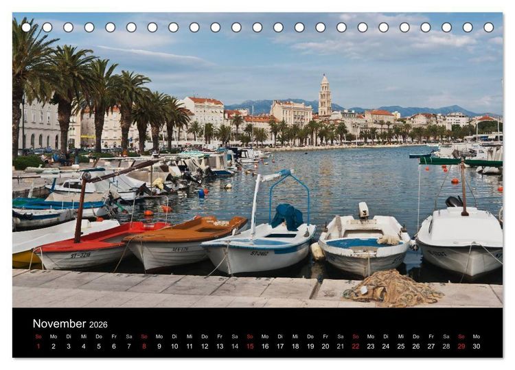 Produktbild: Gr&uuml;&szlig;e aus Kroatien (Tischkalender 2026 DIN A5 quer), CALVENDO Monatskalender