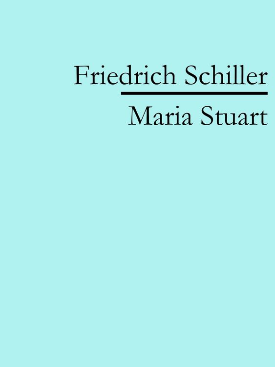 Produktbild: Maria Stuart