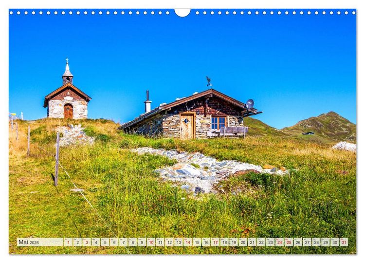 Produktbild: Gr&uuml;&szlig;e aus Neukirchen (Wandkalender 2026 DIN A3 quer), CALVENDO Monatskalender