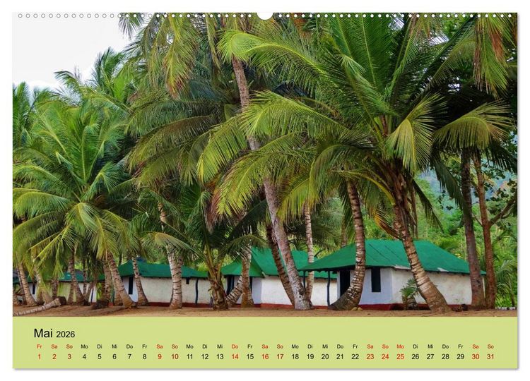 Produktbild: Venezuela - Natur pur Orinoco Delta und die Anden (Wandkalender 2026 DIN A2 quer), CALVENDO Monatskalender