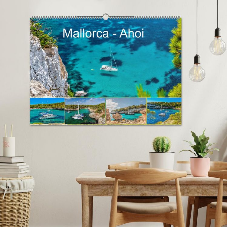 Produktbild: Mallorca - Ahoi (Wandkalender 2026 DIN A2 quer), CALVENDO Monatskalender