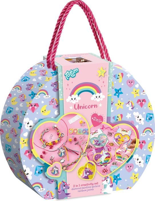 Produktbild: Creativity Einhorn Schmuck- & Diamantbasteln