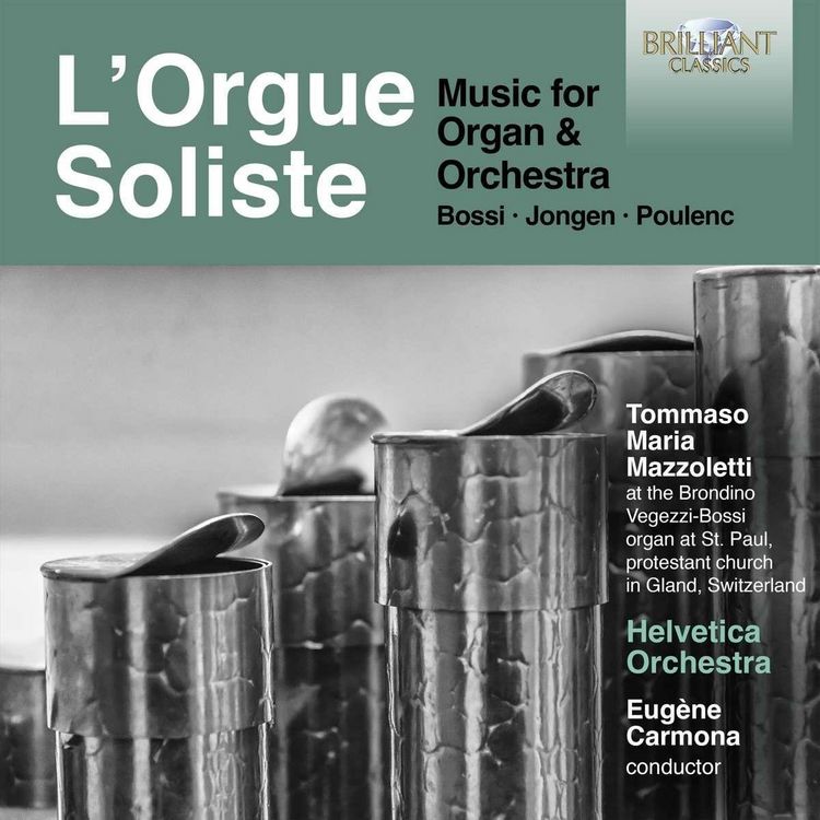 Produktbild: L'Orgue Soliste:Music For Organ & Orchestra