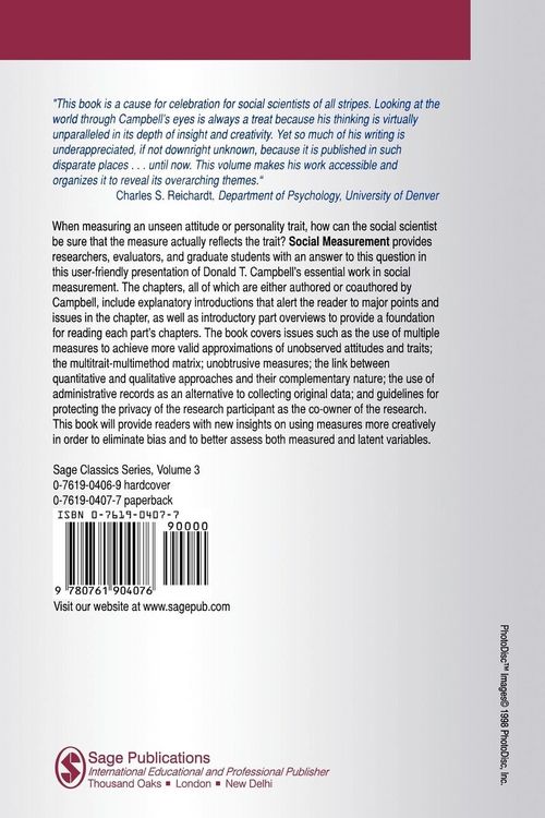 Produktbild: Social Measurement