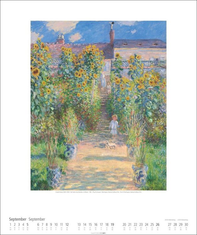 Produktbild: Claude Monet Im Garten Kalender 2027 - Im Garten
