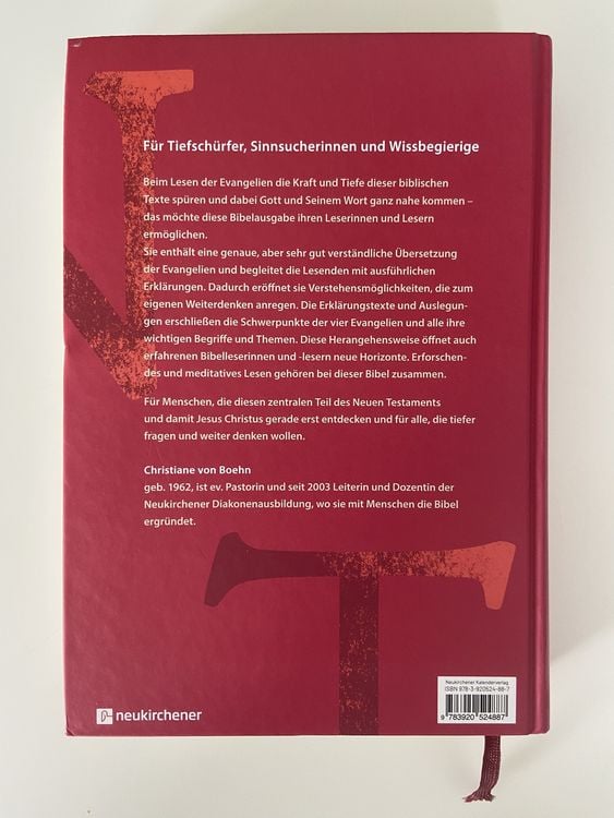 Produktbild: Neukirchener Bibel - Die Evangelien