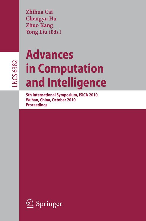 Produktbild: Advances in Computation and Intelligence