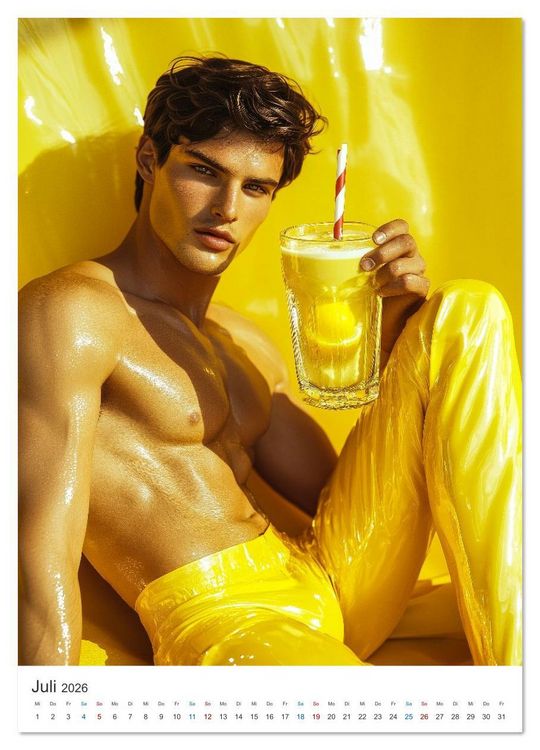 Produktbild: Boys on Fire (Wandkalender 2026 DIN A2 hoch), CALVENDO Monatskalender