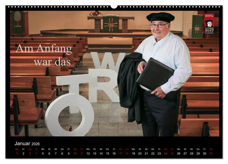 Produktbild: Sch&ouml;nheit im Alter - Worte von Martin Luther in Bildern (Wandkalender 2026 DIN A2 quer), CALVENDO Monatskalender