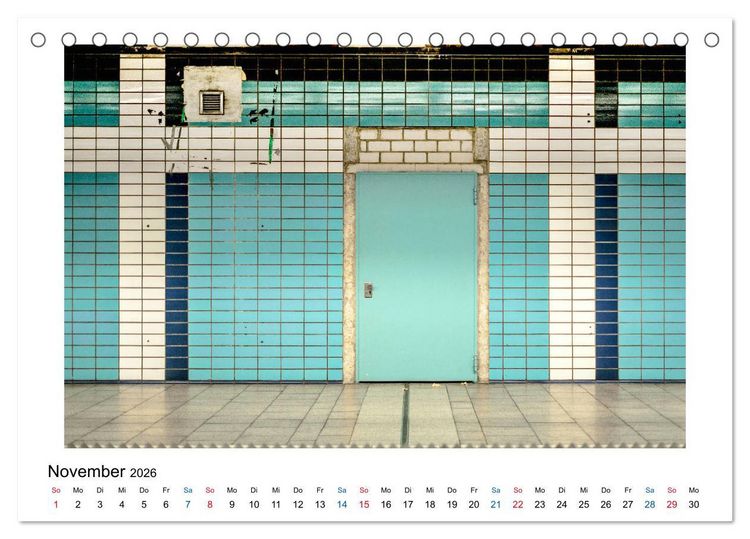 Produktbild: K&ouml;ln - Unten (Tischkalender 2026 DIN A5 quer), CALVENDO Monatskalender