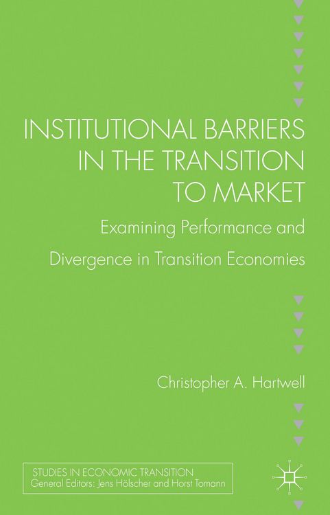 Produktbild: Institutional Barriers in the Transition to Market
