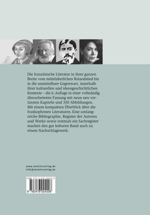 Produktbild: Franz&ouml;sische Literaturgeschichte