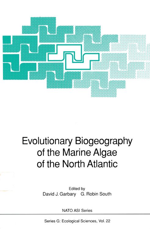 Produktbild: Evolutionary Biogeography of the Marine Algae of the North Atlantic