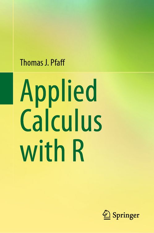 Produktbild: Applied Calculus with R