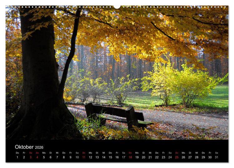 Produktbild: Wege 2026 (Wandkalender 2026 DIN A2 quer), CALVENDO Monatskalender