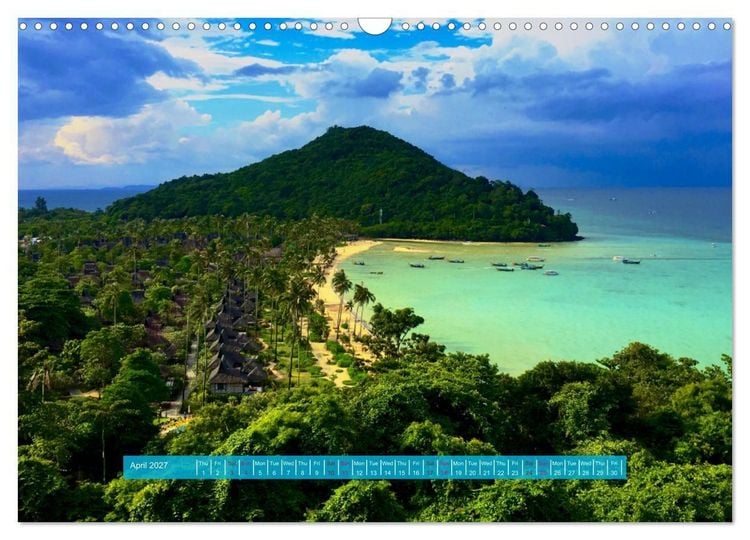 Produktbild: Travel the World &ndash; Beyond the Horizon (Wall Calendar 2027 DIN A3 landscape), CALVENDO 12 Month Wall Calendar