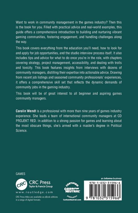 Produktbild: The Pocket Mentor for Game Community Management