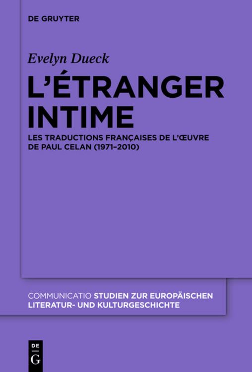 Produktbild: L&rsquo;&eacute;tranger intime