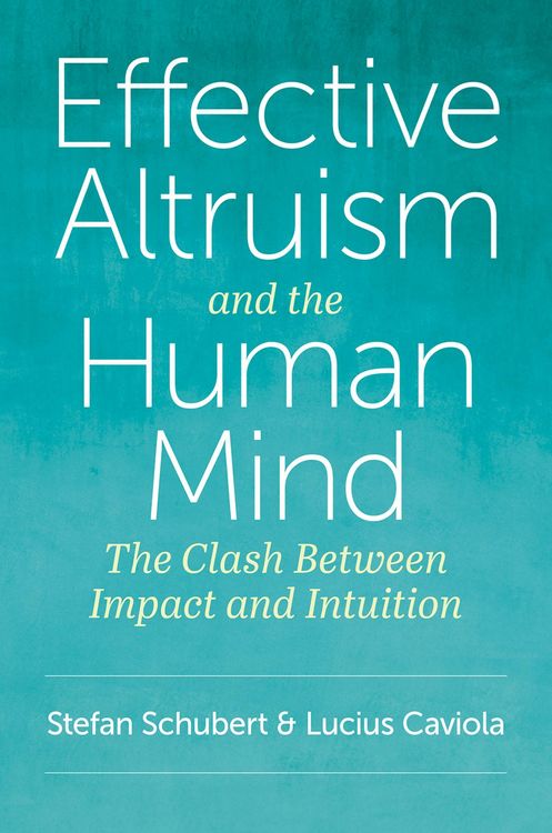 Produktbild: Effective Altruism and the Human Mind
