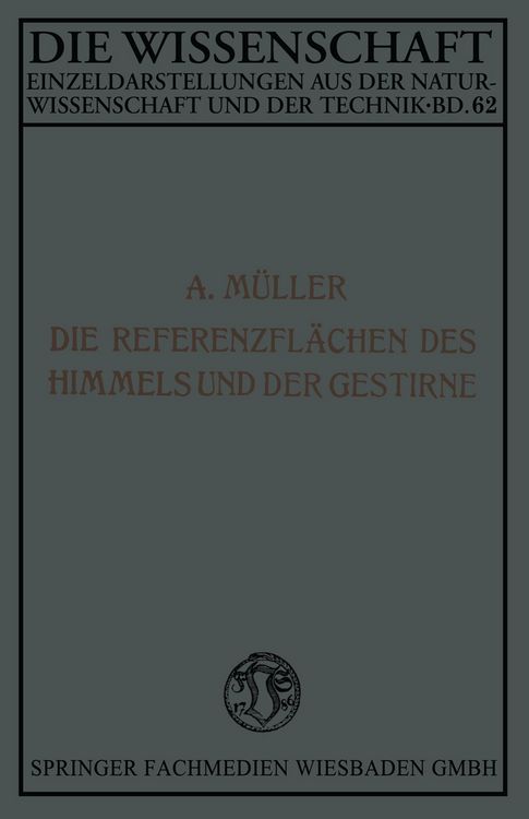 Produktbild: Die Referenzfl&auml;chen des Himmels und der Gestirne