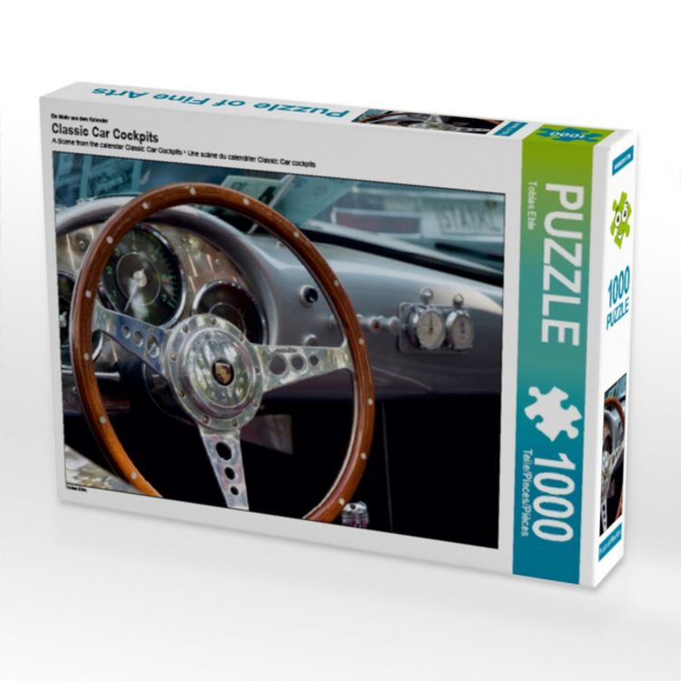 Produktbild: Ein Motiv aus dem Kalender Classic Car Cockpits (Puzzle)