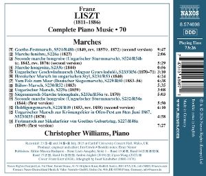 Produktbild: Liszt: M&auml;rsche