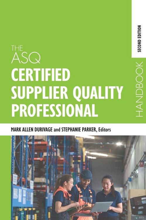 Produktbild: The ASQ Certified Supplier Quality Professional Handbook