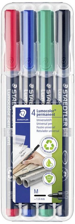 Produktbild: Folienstift Lumocolor M perm 4St