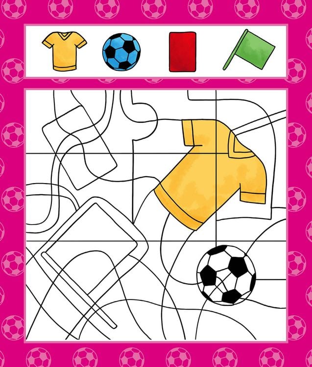 Produktbild: Klett Mein Lieblings-Block Toooor! Sportliche Fu&szlig;ball-R&auml;tsel