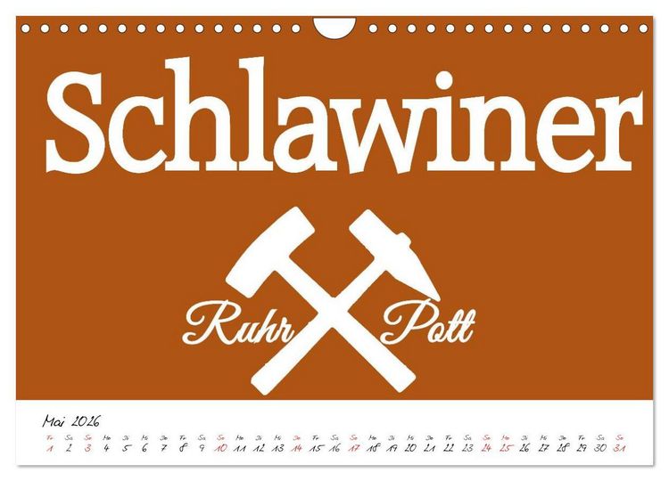 Produktbild: Ruhrpott Vokabeln (Wandkalender 2026 DIN A4 quer), CALVENDO Monatskalender