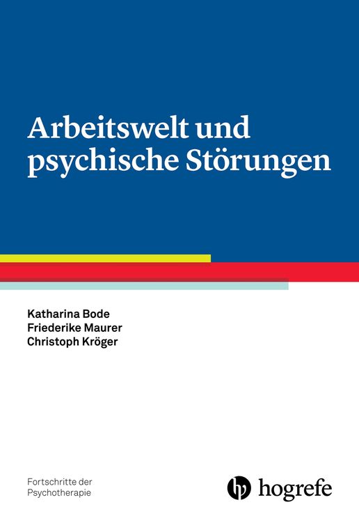 Produktbild: Arbeitswelt und psychische St&ouml;rungen