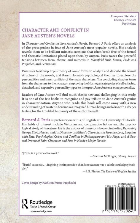 Produktbild: Character and Conflict in Jane Austen's Novels