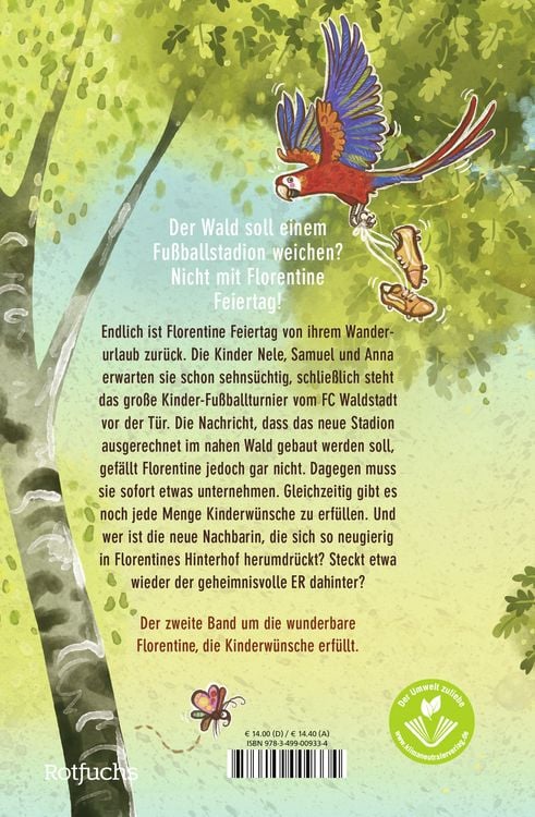 Produktbild: Die wunderbare Florentine Feiertag: Rettet den Wald!