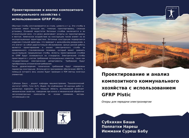 Produktbild: Proektirowanie i analiz kompozitnogo kommunal'nogo hozqjstwa s ispol'zowaniem GFRP Plstic