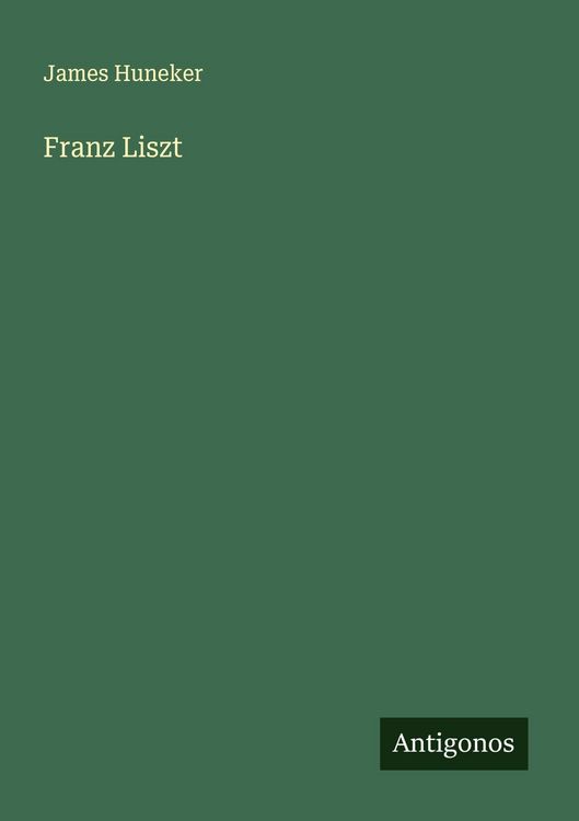 Produktbild: Franz Liszt