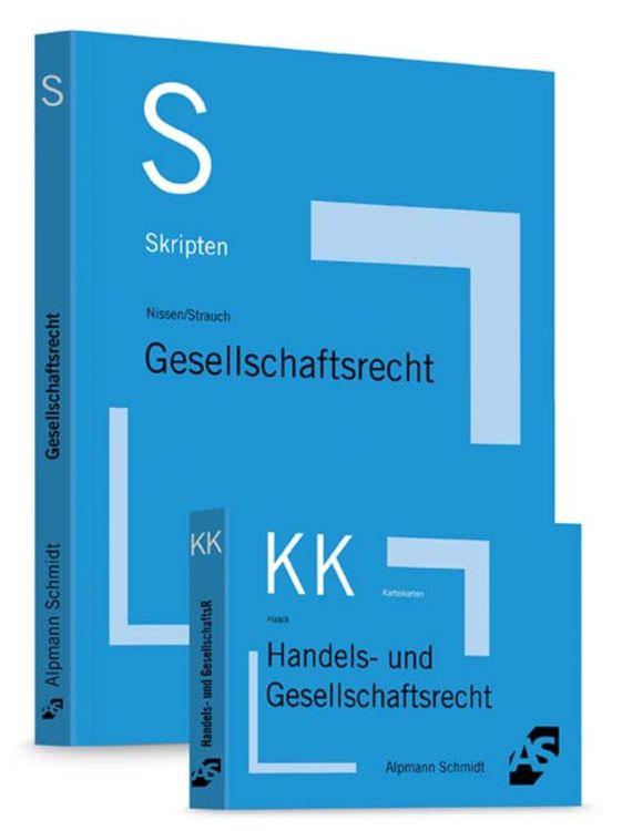 Produktbild: Bundle Strauch, Skript Gesellschaftsrecht + Haack, Karteikarten Handels- und Gesellschaftsrecht