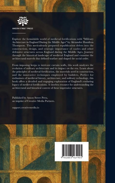 Produktbild: Military Architecture in England During the Middle Ages