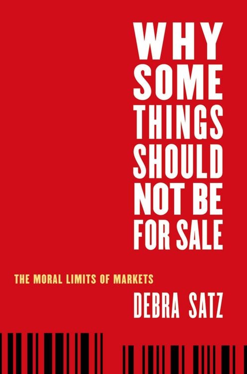 Produktbild: Why Some Things Should Not Be for Sale