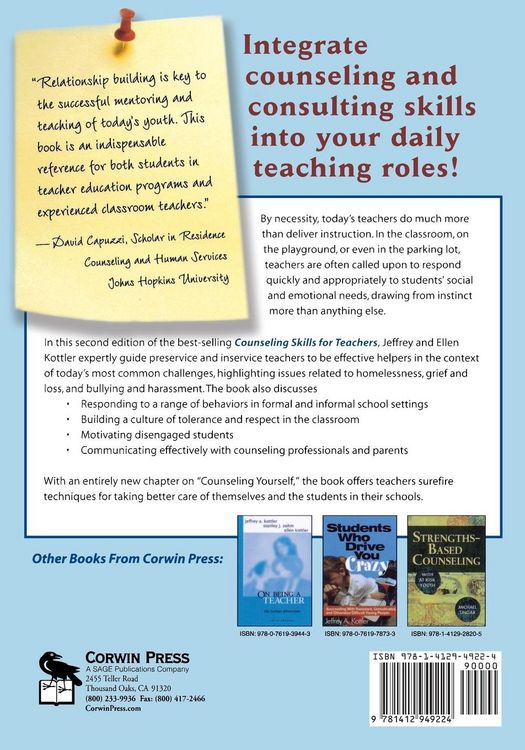 Produktbild: Counseling Skills for Teachers